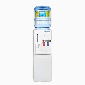 HappyWater Cleo 3-in-1 Hot & Cold Bottle Type Dispenser is perfect and convenient water dispenser for family and work