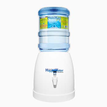 Physical appearance of HappyWater Essence Bottle Type Dispenser, classic mini water dispenser and fits every occasion