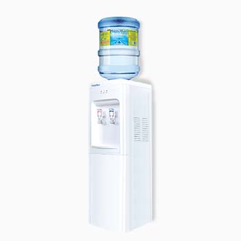 Physical appearance of HappyWater Stella Hot & Warm Bottle Type Dispenser that applies to everyone's ideal way of life