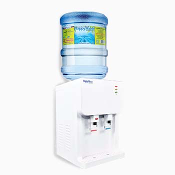Physical appearance of HappyWater Suzie Hot & Cold Bottle Type Dispenser that applies to everyone's ideal way of life